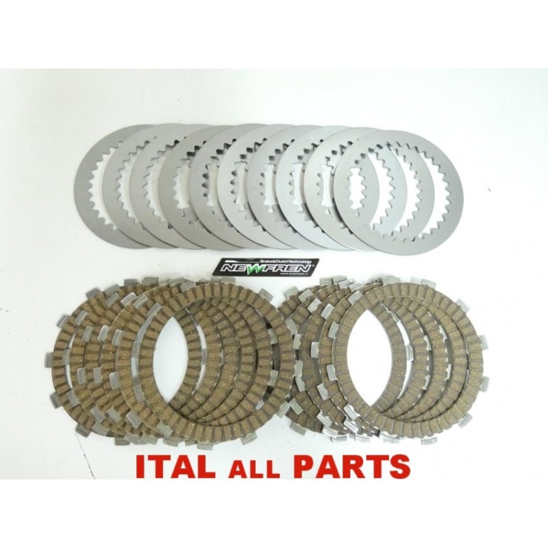 DISQUES EMBRAYAGE LISSES et GARNIS NEWFREN pour DUCATI MONSTER 620, 695, 696, 796, S2R 800,  MTS 620, HYPER 796