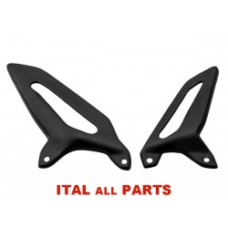 PROTECTIONS TALONS CARBONE CNC RACING ZA839Y POUR DUCATI...