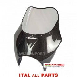 TETE DE FOURCHE CARBONE POUR DUCATI MONSTER 600-750-900...